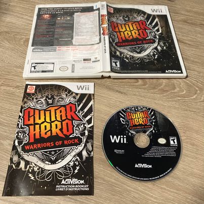 Guitar Hero: Warriors Of Rock Wii