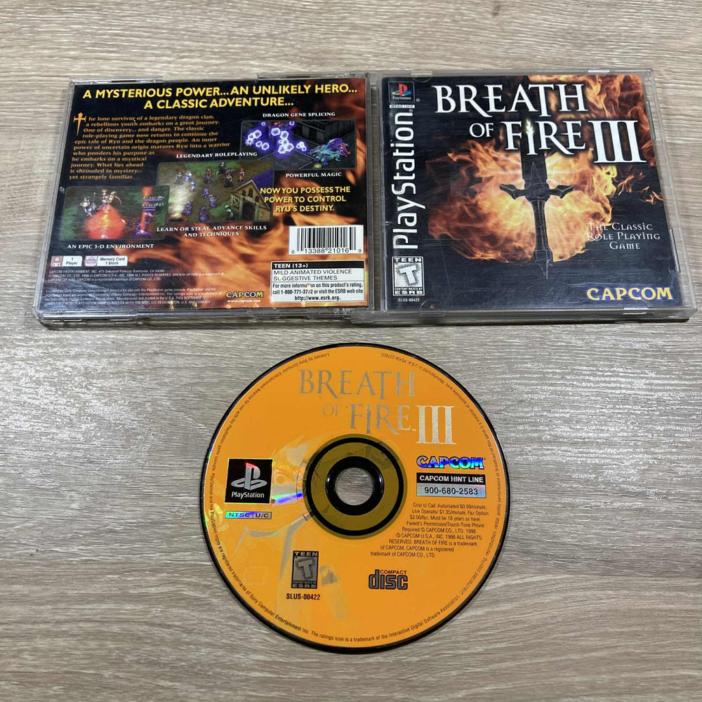 Breath of Fire 3 Playstation