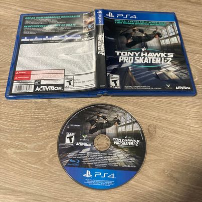 Tony Hawk's Pro Skater 1 And 2 Playstation 4
