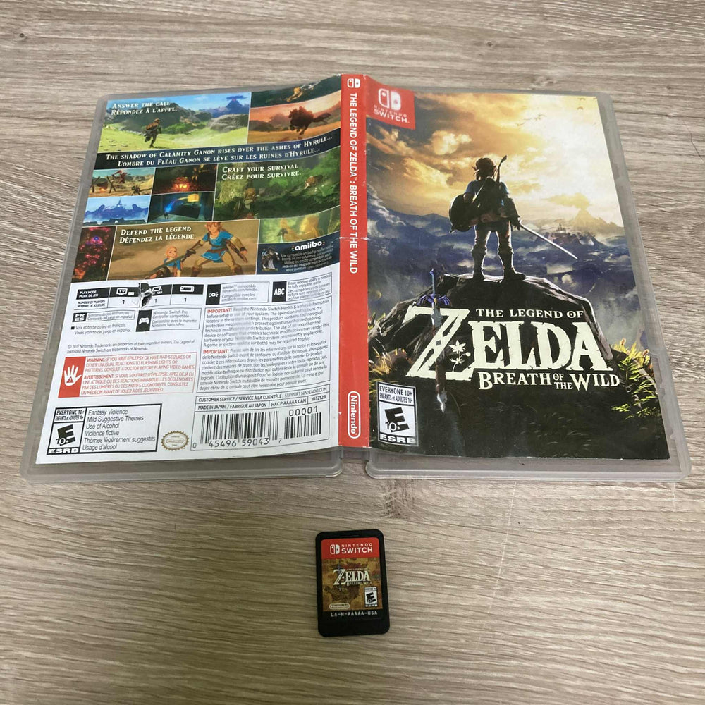 Zelda Breath of the Wild Nintendo Switch