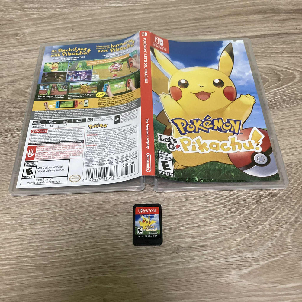Pokemon Let's Go Pikachu Nintendo Switch
