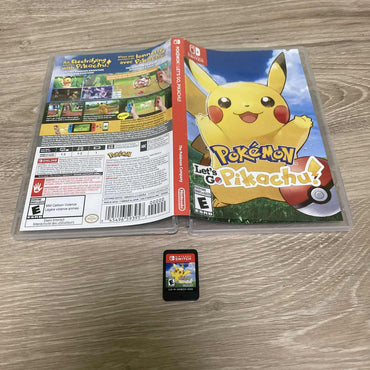 Pokemon Let's Go Pikachu Nintendo Switch