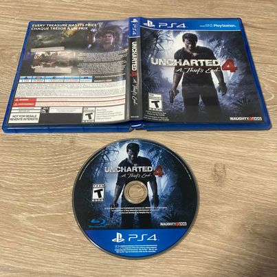 Uncharted 4 A Thief's End Playstation 4