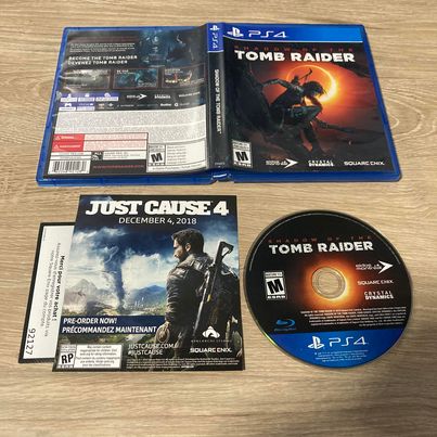 Shadow Of The Tomb Raider Playstation 4