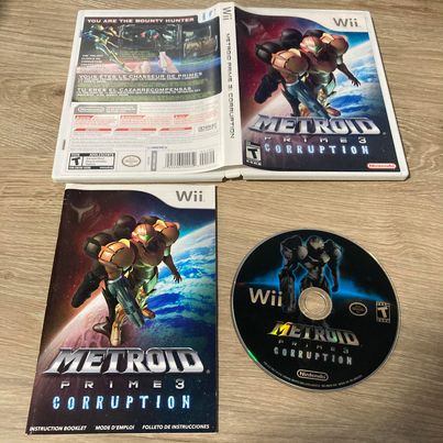 Metroid Prime 3 Corruption Wii