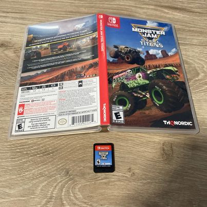 Monster Jam Steel Titans Nintendo Switch
