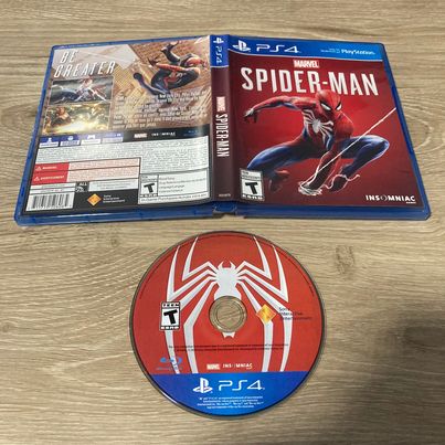 Marvel Spiderman Playstation 4