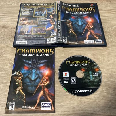 Champions Return To Arms Playstation 2