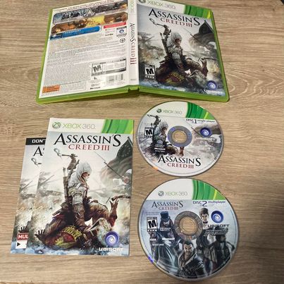 Assassin's Creed III Xbox 360