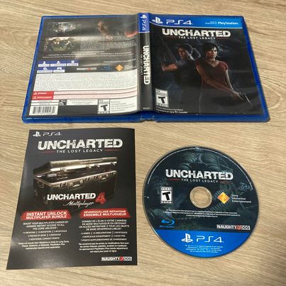 Uncharted: The Lost Legacy Playstation 4