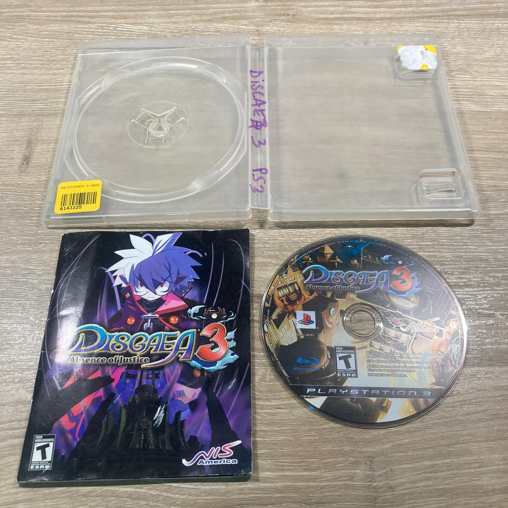 Disgaea 3 Absense of Justice Playstation 3