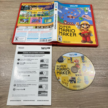 Super Mario Maker Wii U