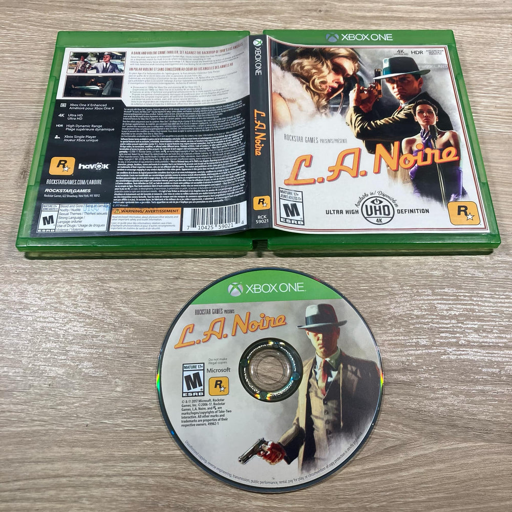 L.A. Noire Xbox One
