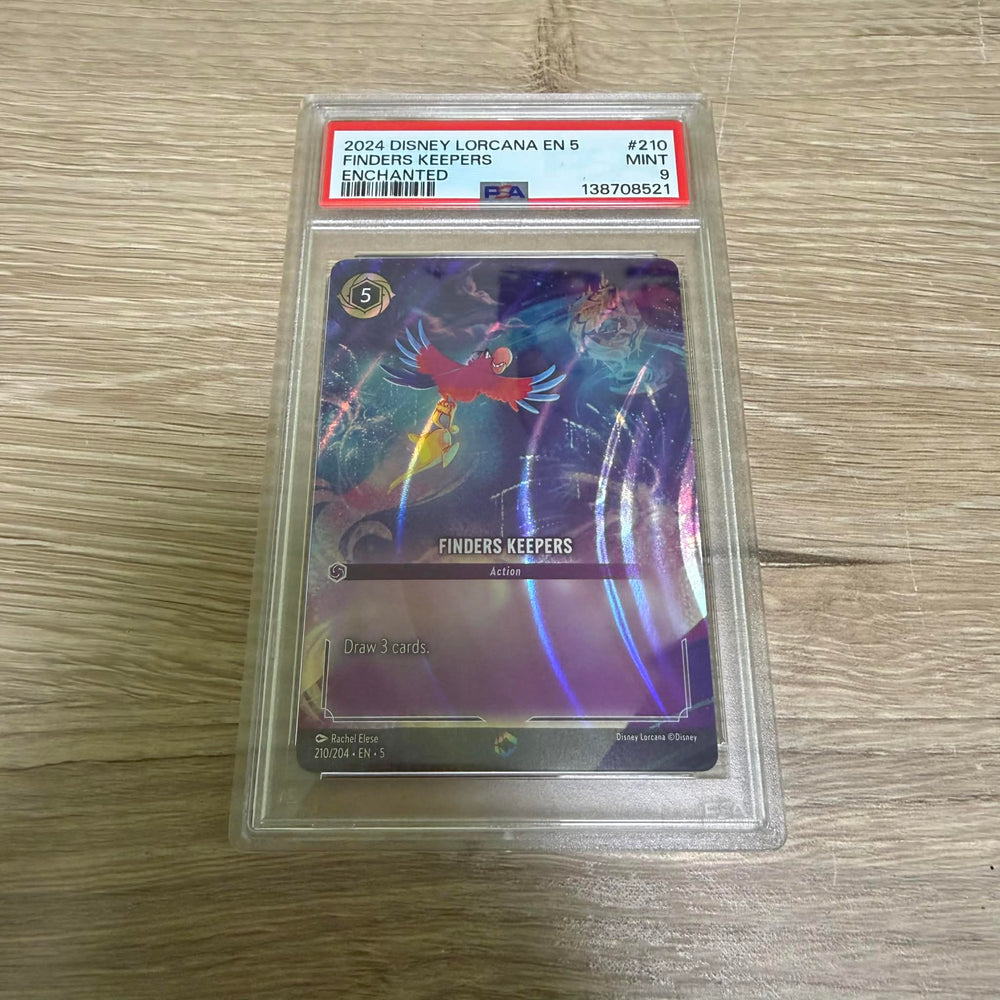 Finders Keepers (Enchanted) (210/204) [Shimmering Skies] PSA 9 (138708521) Graded Card
