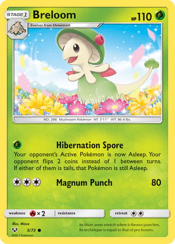 Breloom (5/73) [Sun & Moon: Shining Legends]