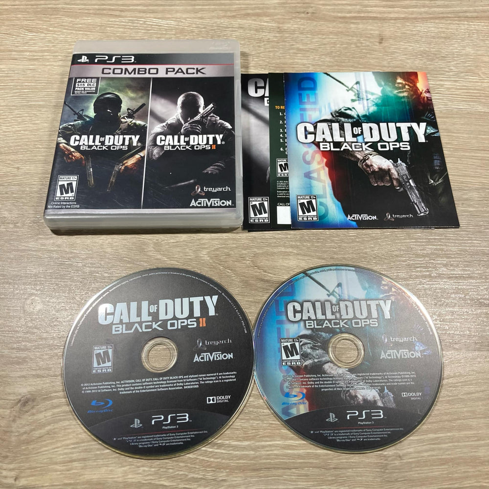 Call of Duty Black Ops I and II Combo Pack Playstation 3