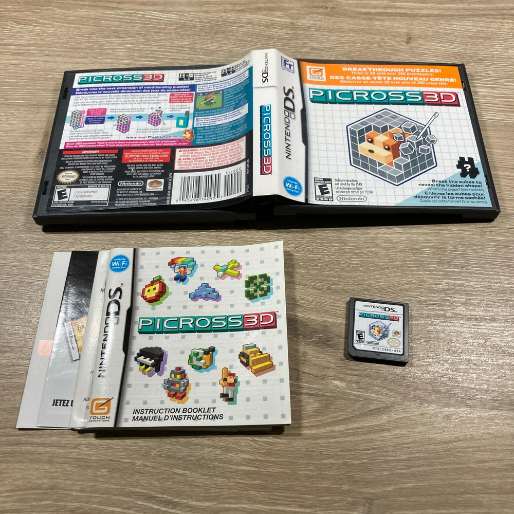 Picross 3D Nintendo DS