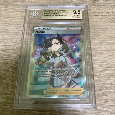 Marnie (SWSH121) [Sword & Shield: Black Star Promos] BGS 9.5 (00182256917) Graded Card