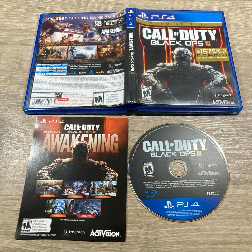 Call of Duty Black Ops III [Gold Edition] Playstation 4