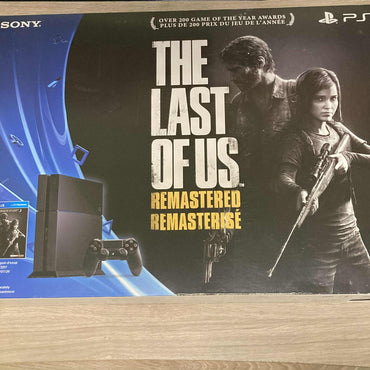 Playstation 4 500GB Last of Us Remastered Console Bundle Playstation 4 Console