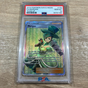 Morgan - 178/181 - Full Art Ultra Rare PSA 10 (94141185) Graded Card