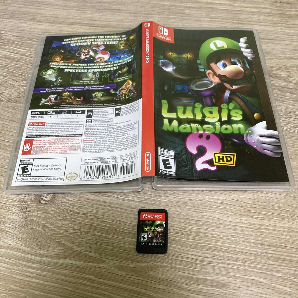 Luigis Mansion 2 HD Nintendo Switch