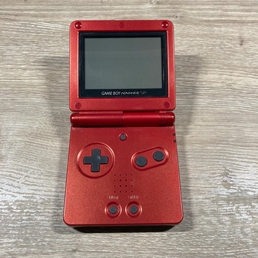 Red Gameboy Advance SP GameBoy Advance Console