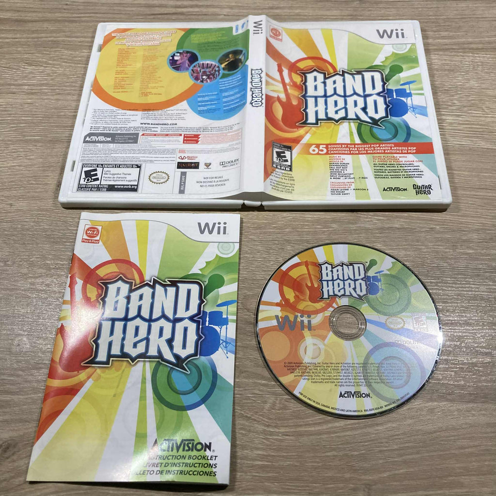 Band Hero Wii