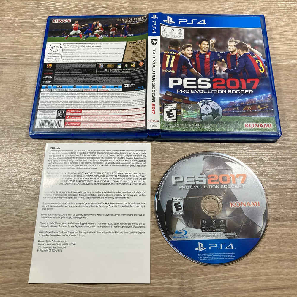 Pro Evolution Soccer 2017 Playstation 4