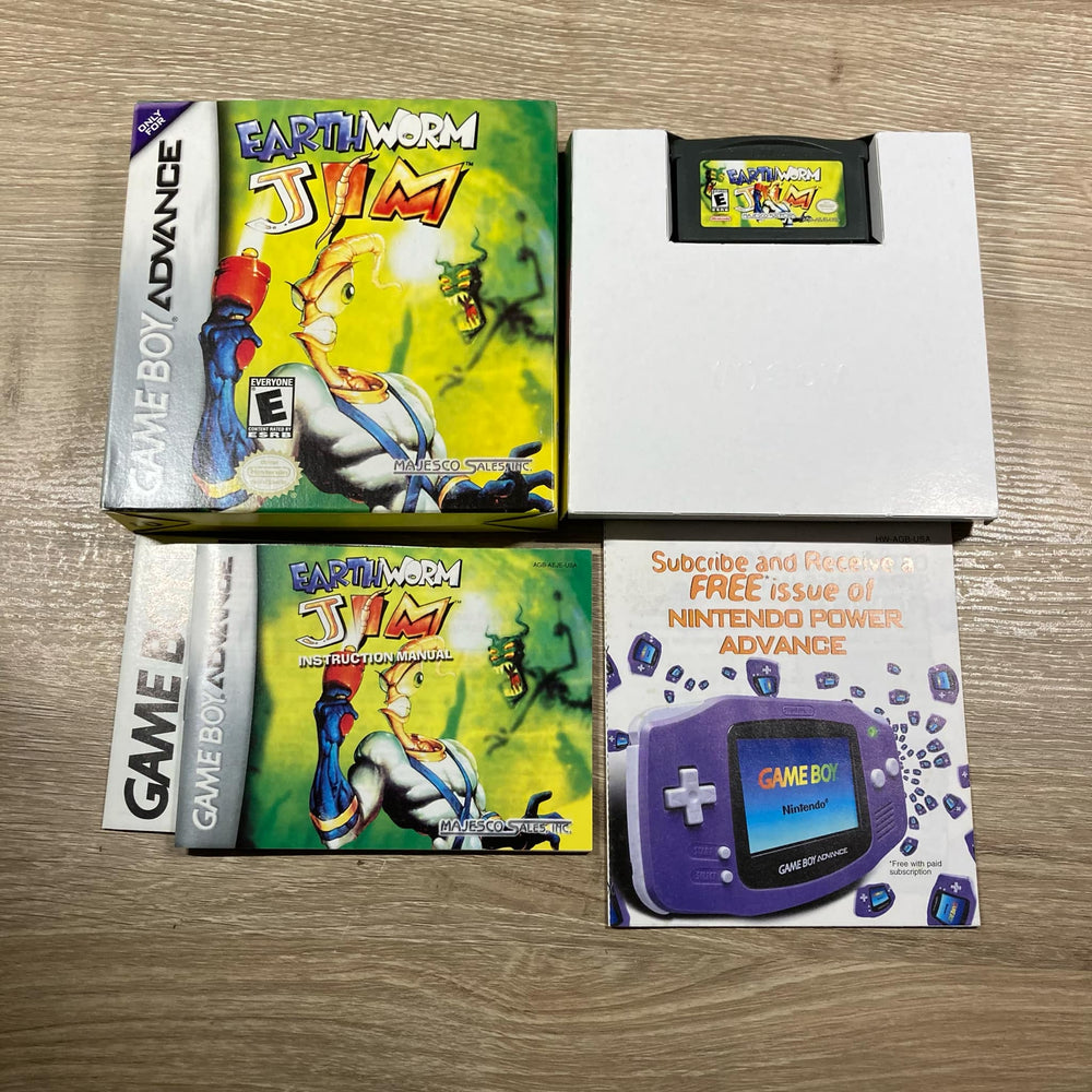 Earthworm Jim GameBoy Advance