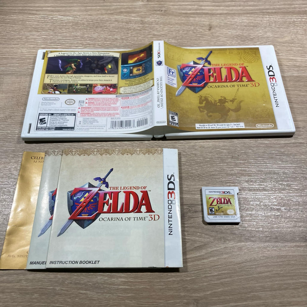 Zelda Ocarina of Time 3D Nintendo 3DS