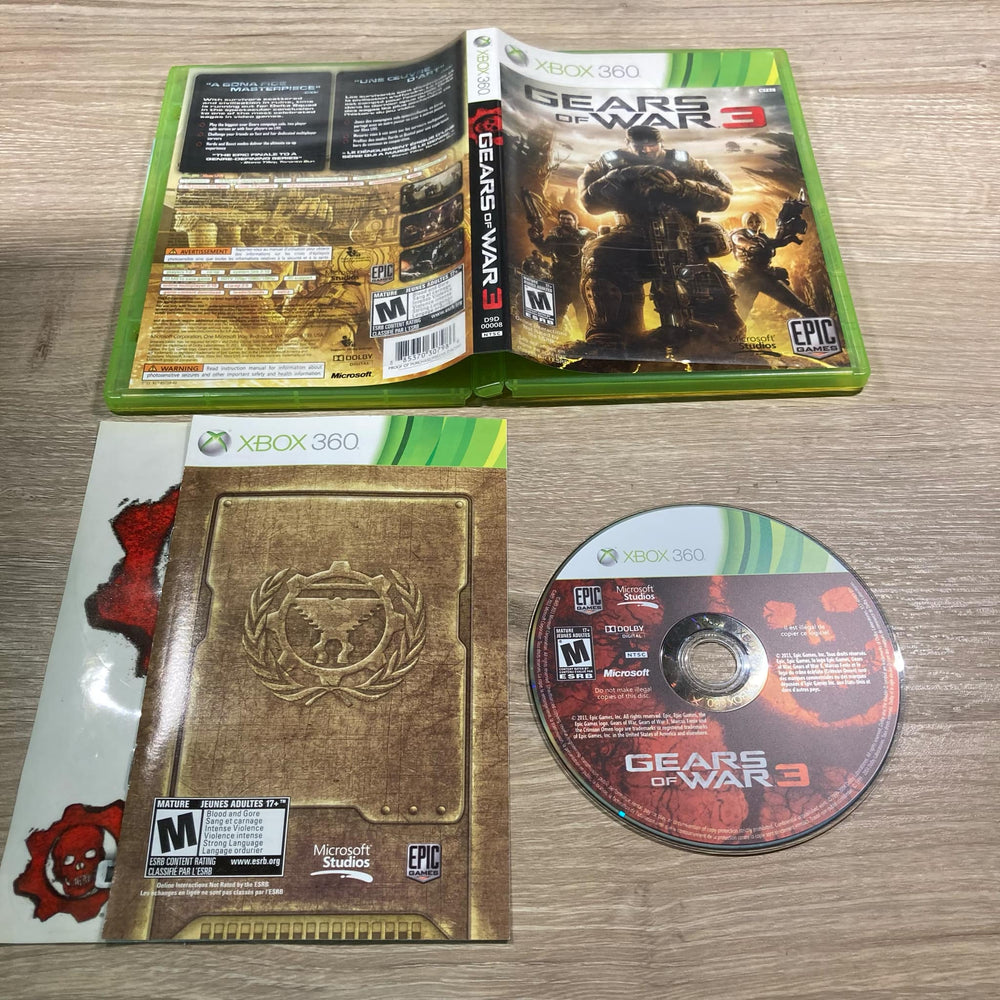 Gears of War 3 Xbox 360