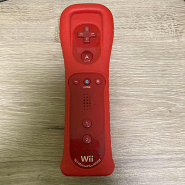 Red Wii Remote Plus Wii