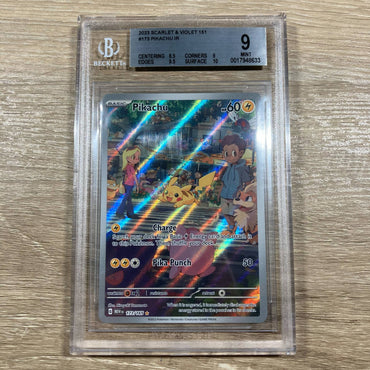 Pikachu (173/165) [Scarlet & Violet 151] BGS 9 (0017948633) Graded Card
