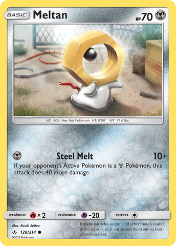 Meltan (128/214) [Sun & Moon: Unbroken Bonds]