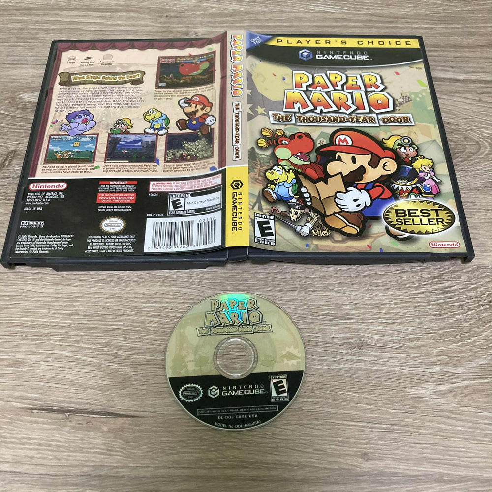 Paper Mario Thousand Year Door [Player's Choice] Gamecube