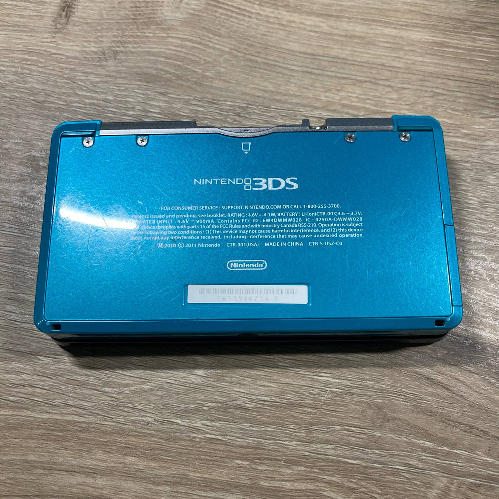 Nintendo 3DS Aqua Blue Nintendo 3DS Console