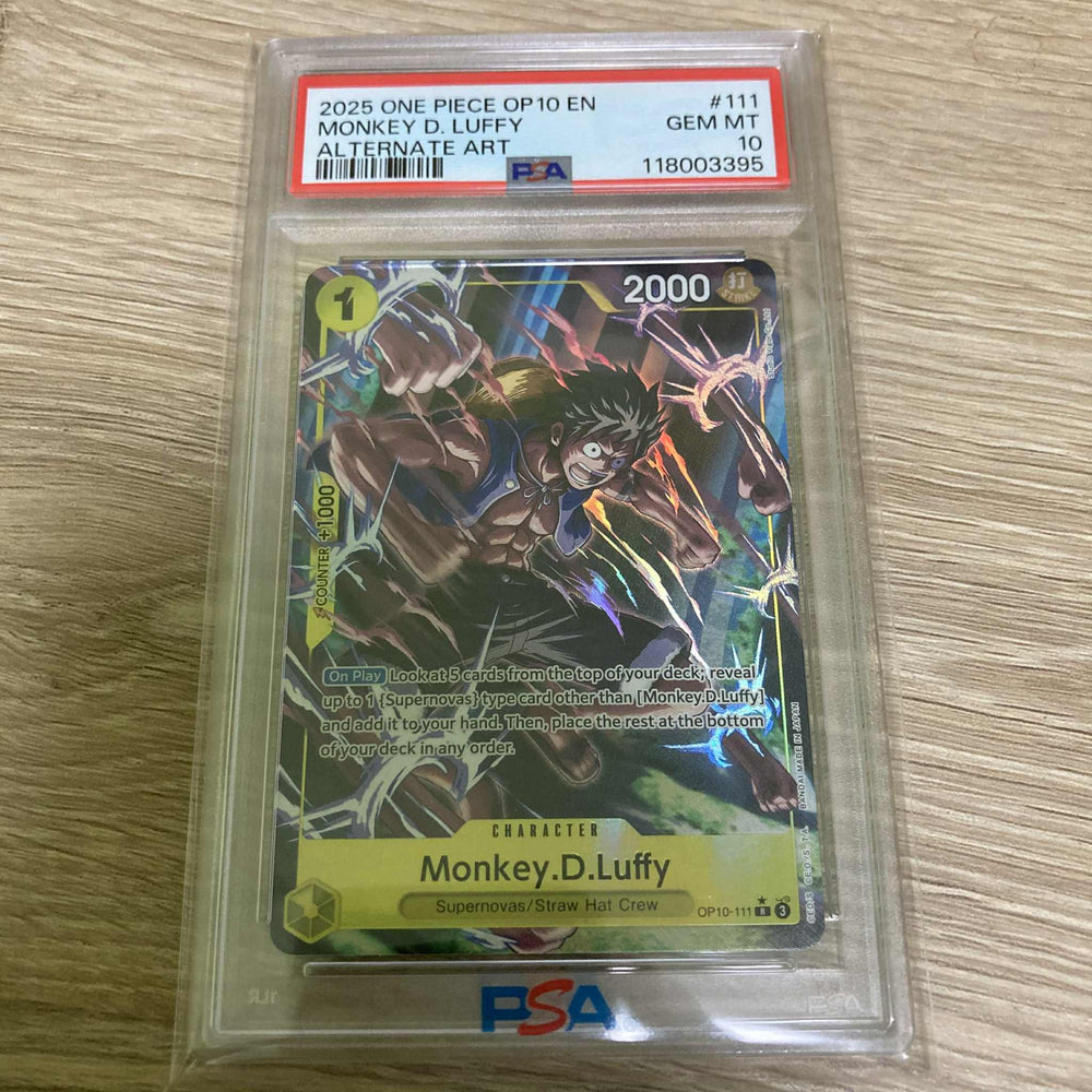 Monkey.D.Luffy (Parallel) [Royal Blood] PSA 10 (118003395) Graded Card