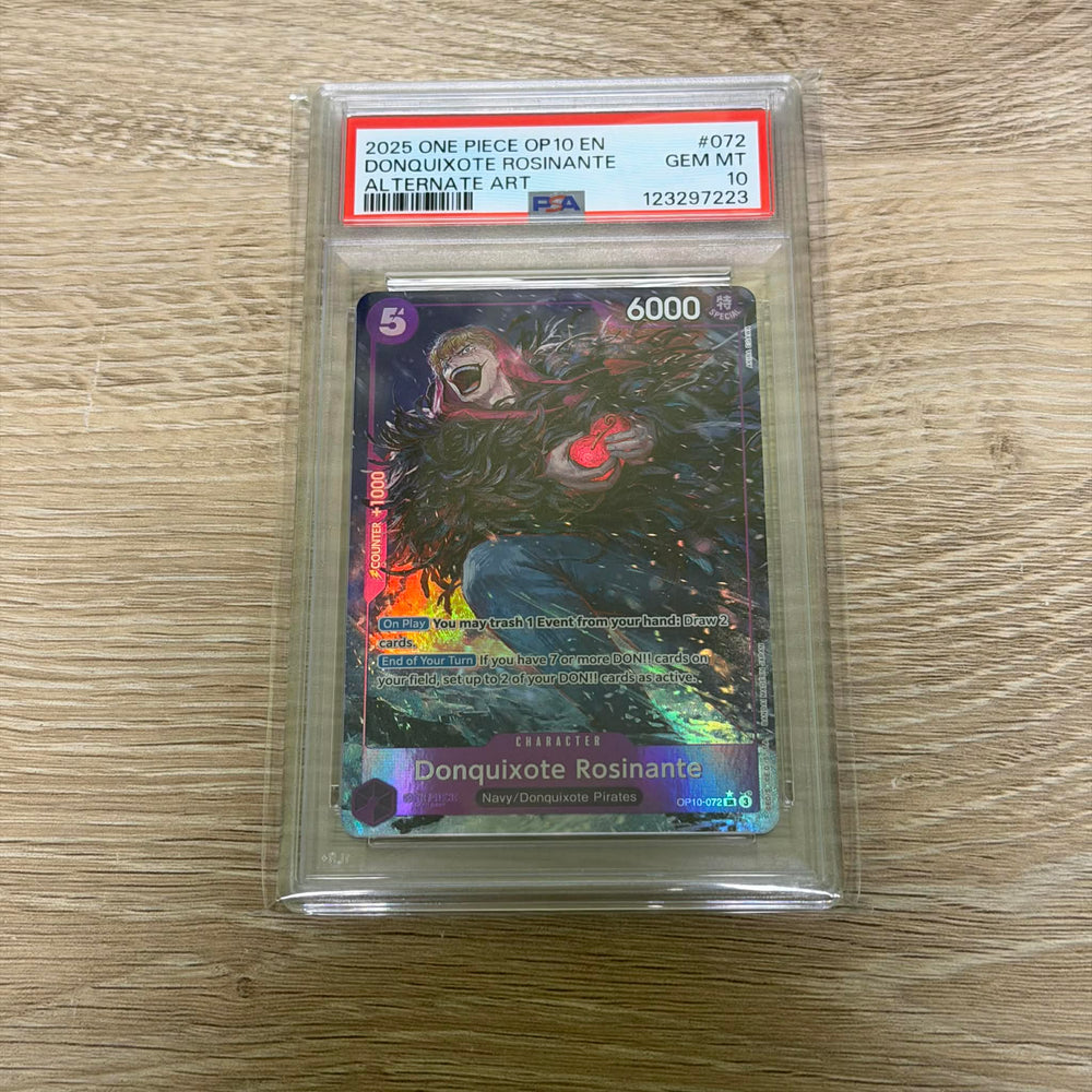Donquixote Rosinante (Parallel) [Royal Blood] PSA 10 (123297223) Graded Card