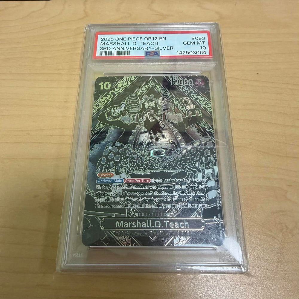 Marshall.D.Teach (SP) (Silver) [Legacy of the Master] PSA 10 (142503064) Graded Card