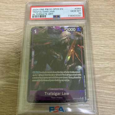 Trafalgar Law (Parallel) [Emperors in the New World] PSA 10 (118003391) Graded Card