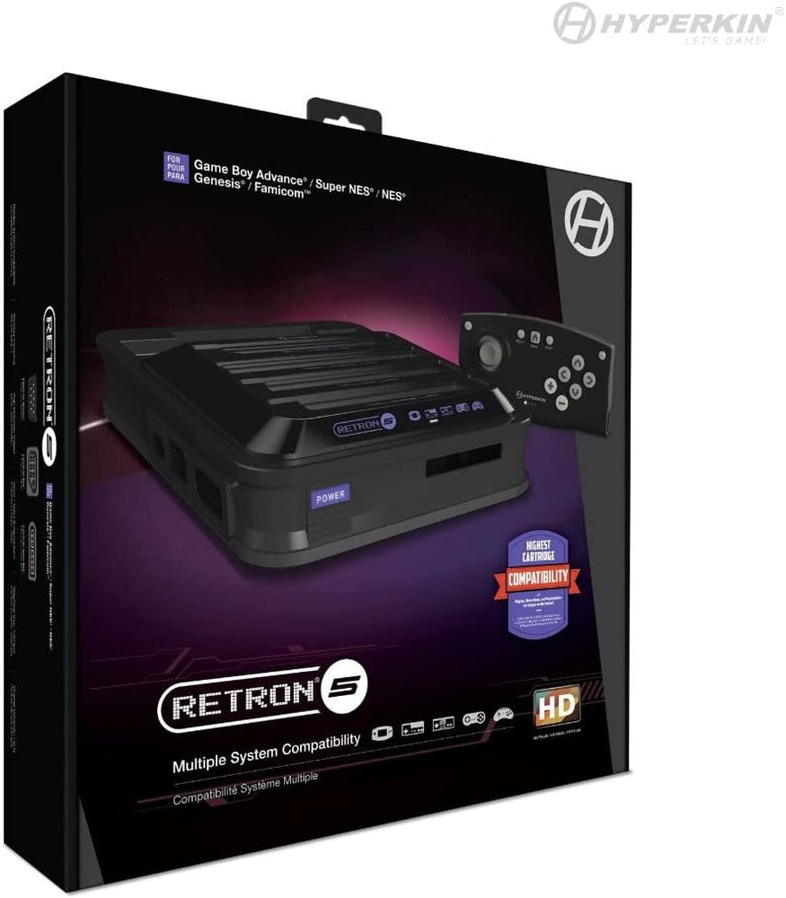RetroN 5Gaming Console (Black) - Hyperkin