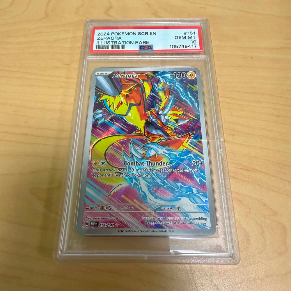 Zeraora (151/142) [Scarlet & Violet: Stellar Crown] PSA 10 (105749417) Graded Card