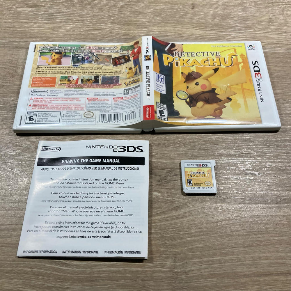 Detective Pikachu Nintendo 3DS