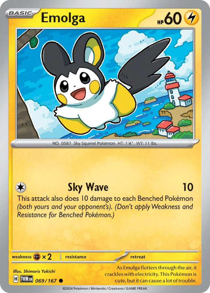 Emolga (069/167) [Scarlet & Violet: Twilight Masquerade]