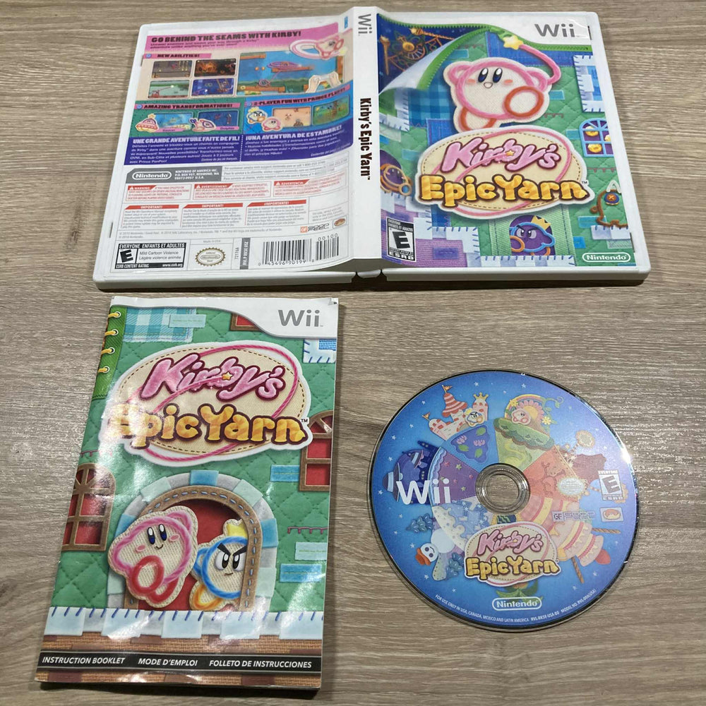Kirby's Epic Yarn Wii