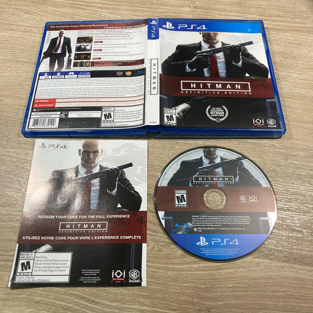 Hitman: Definitive Edition Playstation 4