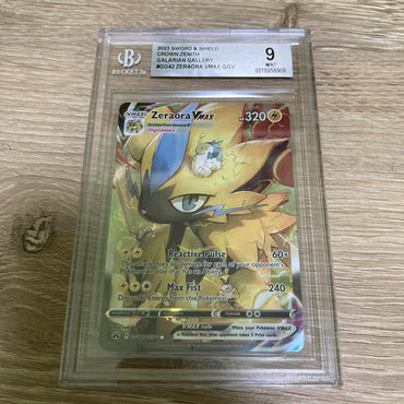 Zeraora VMAX (GG42/GG70) [Sword & Shield: Crown Zenith] BGS 9 (0018256909) Graded Card