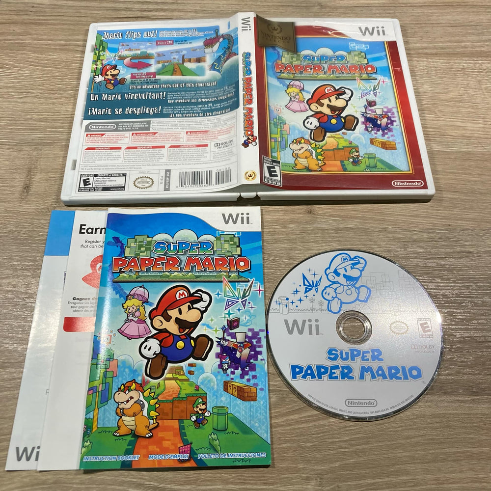 Super Paper Mario [Nintendo Selects] Wii