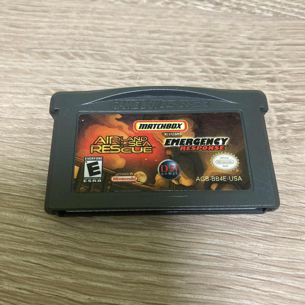 Matchbox Missions Air Land Sea Rescue & Emergency Response GameBoy Advance